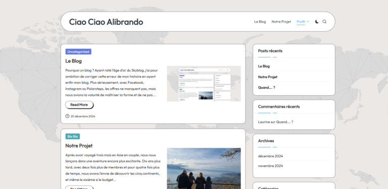 Le Blog