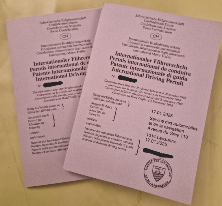 Permis internationaux